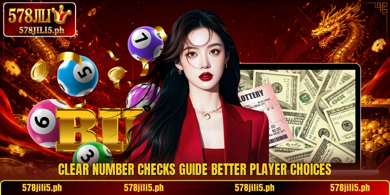 Clear number checks guide better player choices