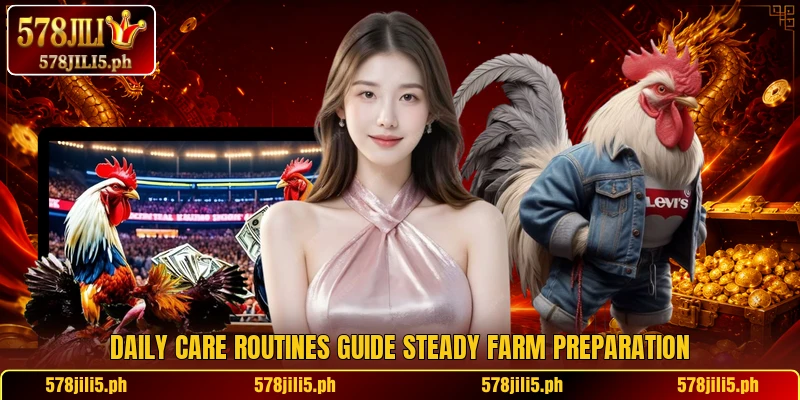 Daily care routines guide steady farm preparation