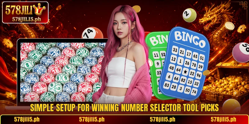 Simple setup for Winning Number Selector Tool picks